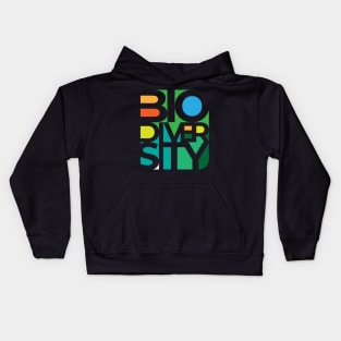 Protect and Conserve BIODIVERSITY Kids Hoodie